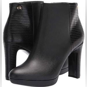 Calvin Klein Black Boots